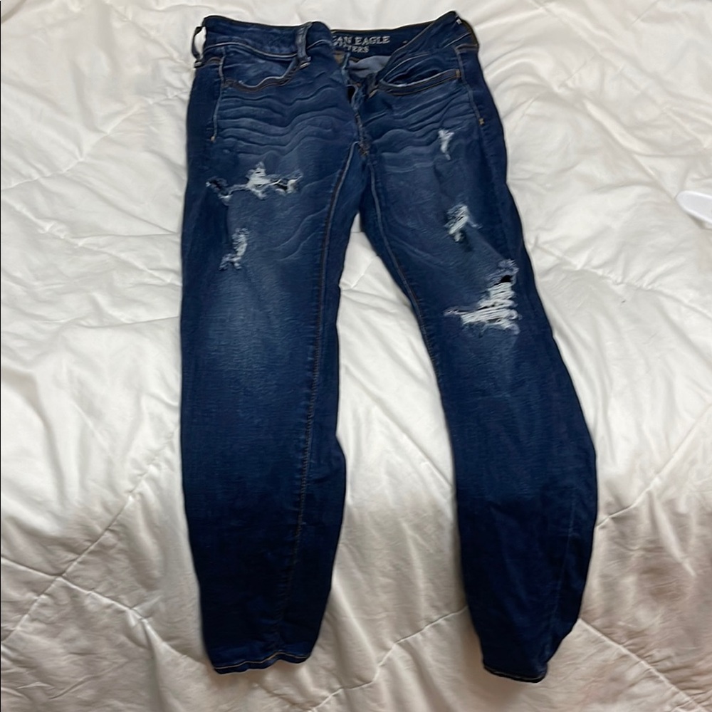 American Eagle Outfitters Women's Blue Jeans